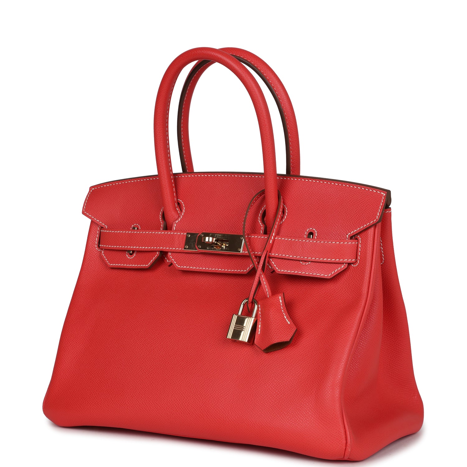 Birkin 30 Rose Jaipur Candy Epsom Permabrass Hardware Bag