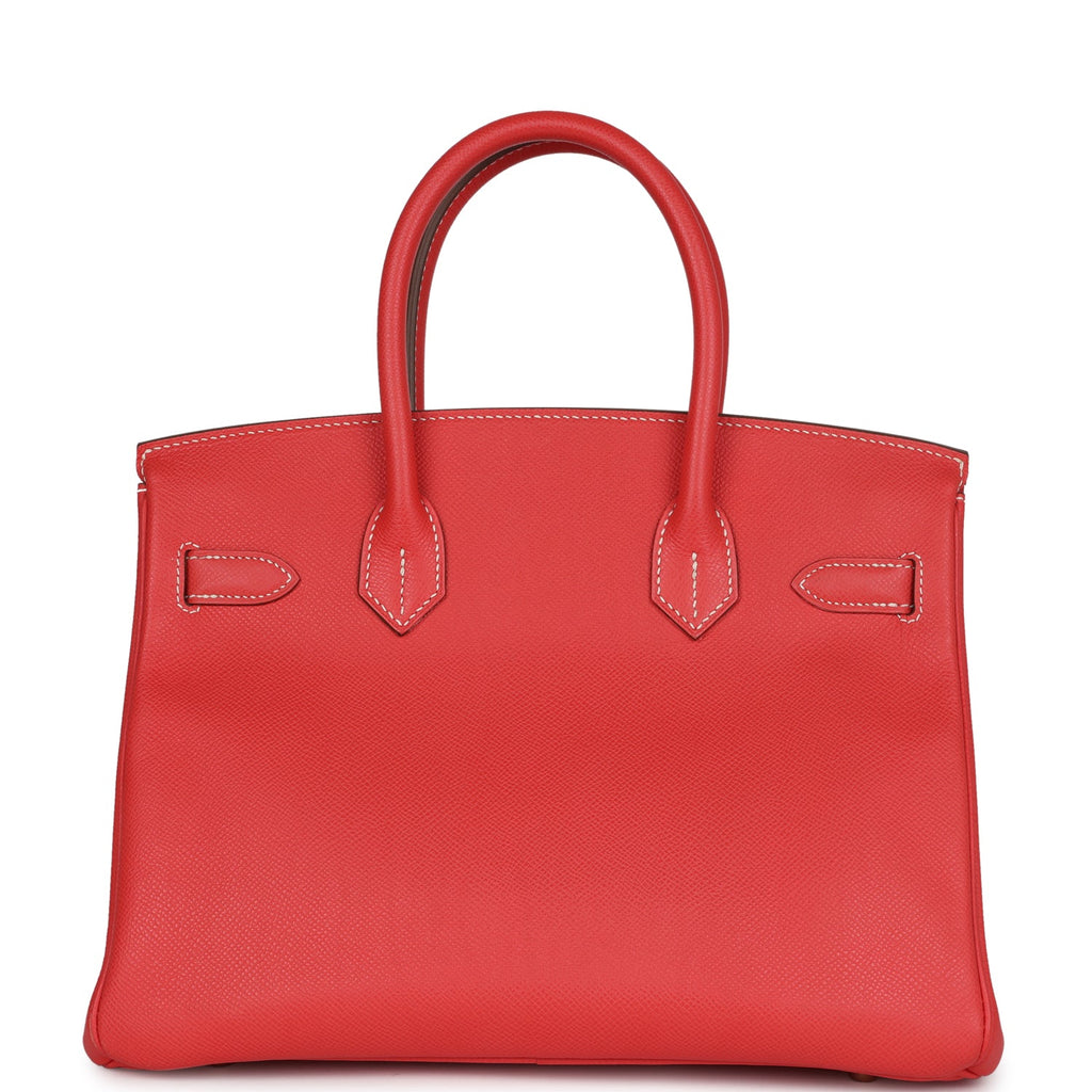 Birkin 30 Rose Jaipur Candy Epsom Permabrass Hardware Bag