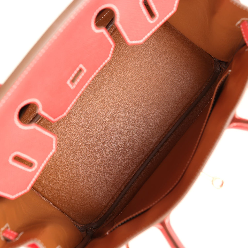 Birkin 30 Rose Jaipur Candy Epsom Permabrass Hardware Bag