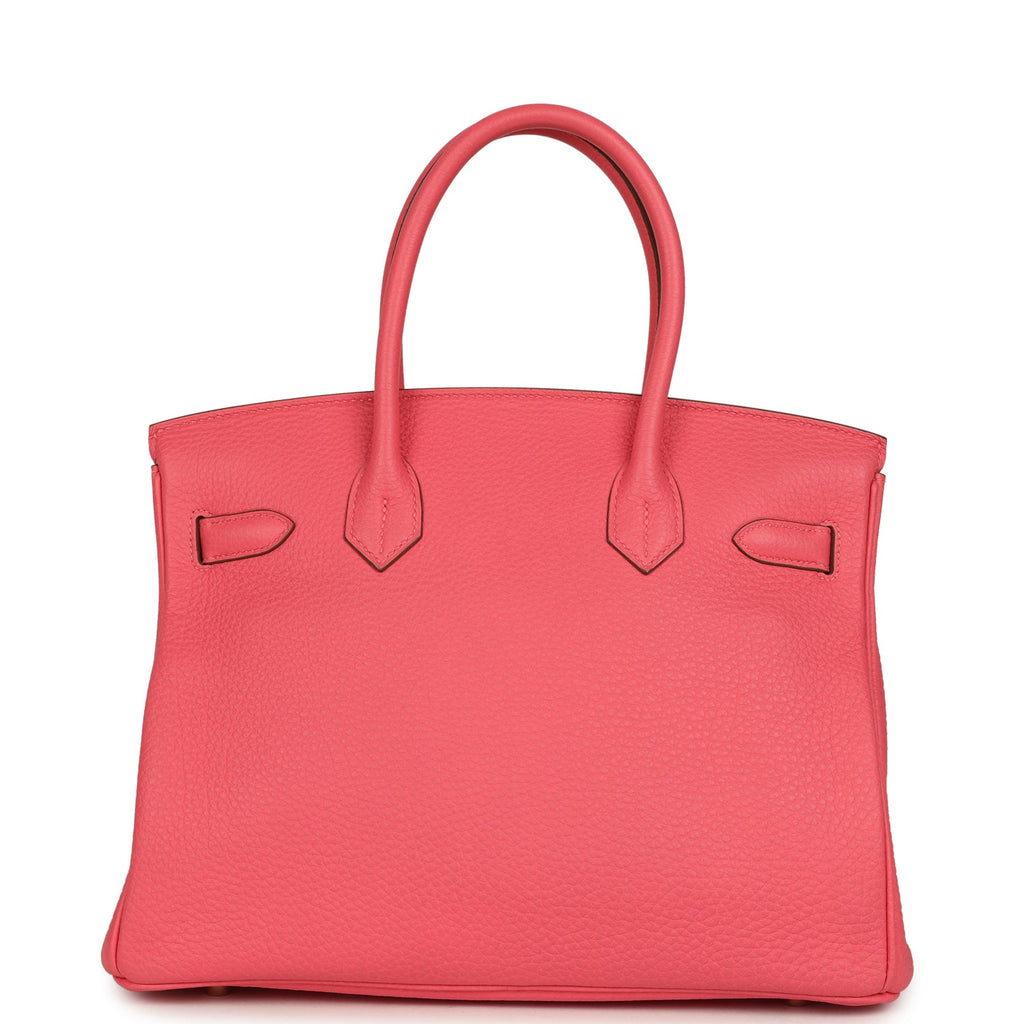 Birkin 30 Rose Lipstick Togo Gold Hardware Bag