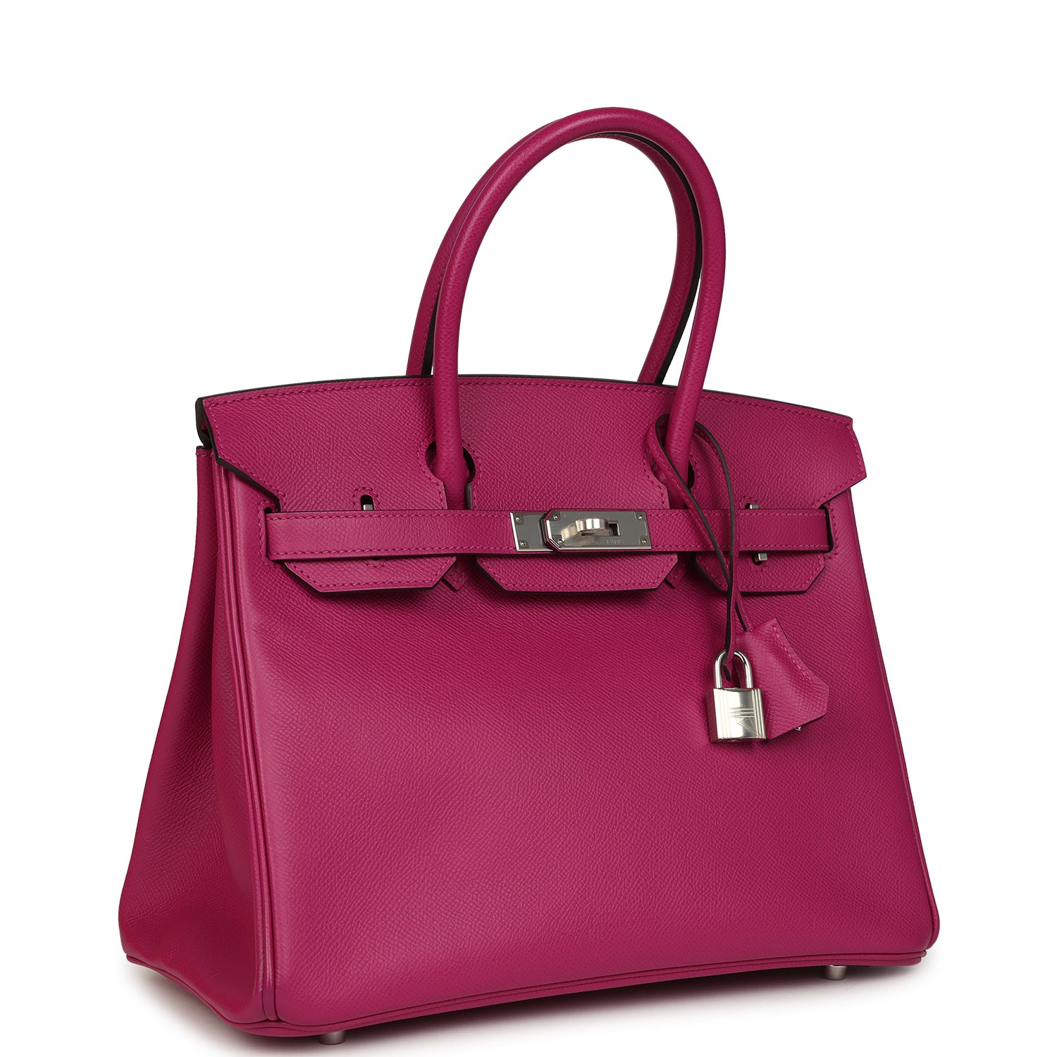 Birkin 30 Rose Poupre Epsom Palladium Hardware Bag