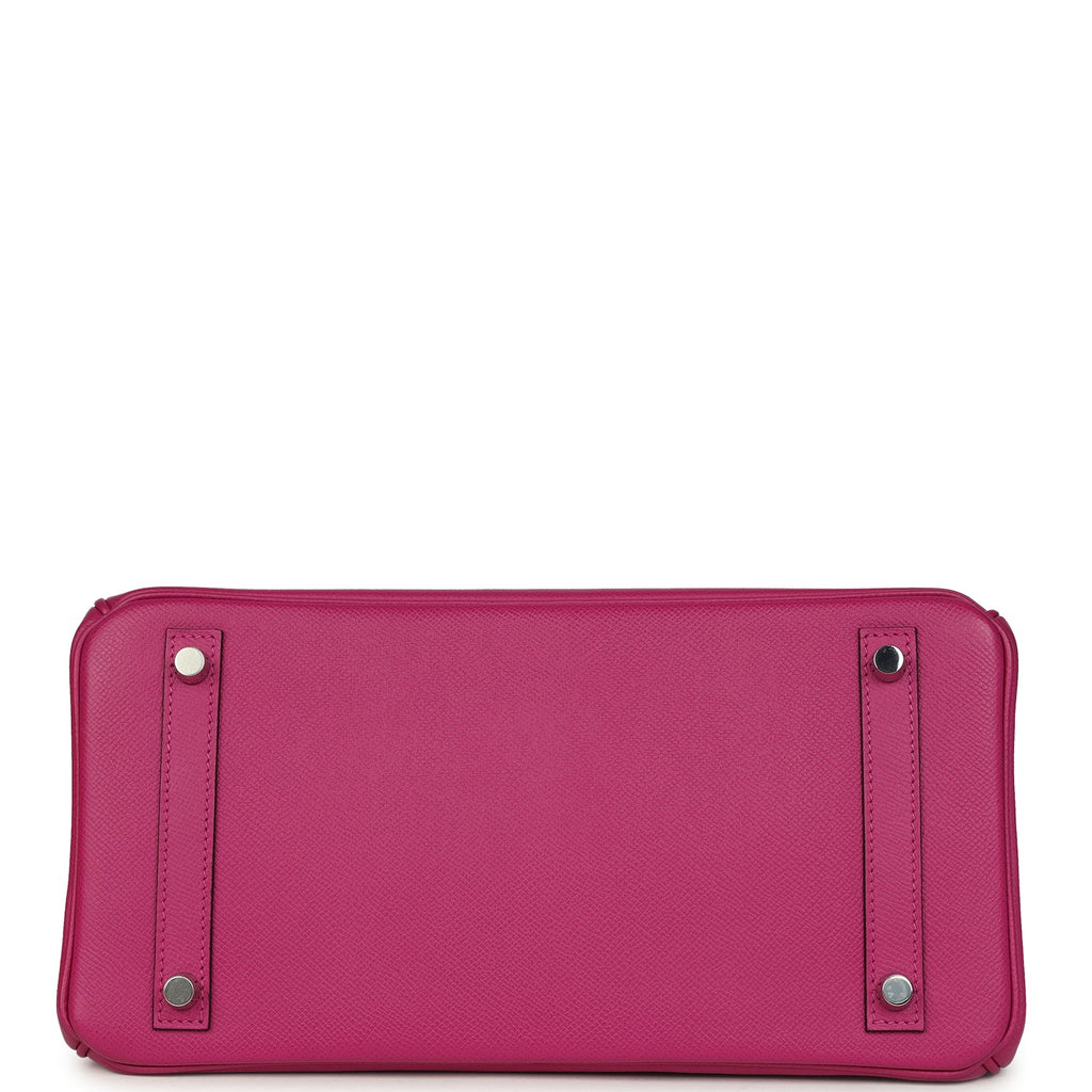 Birkin 30 Rose Poupre Epsom Palladium Hardware Bag