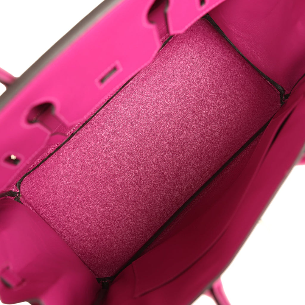 Birkin 30 Rose Poupre Epsom Palladium Hardware Bag