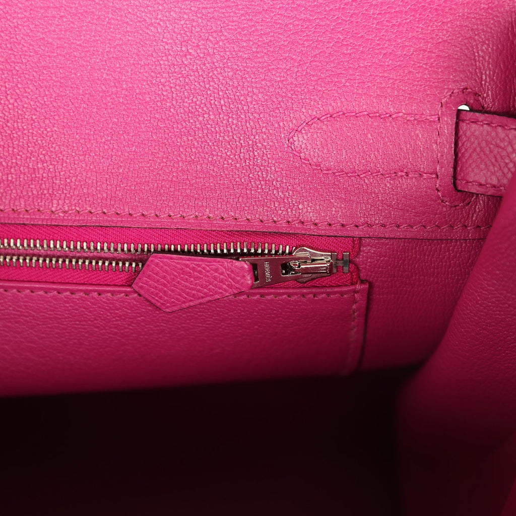 Birkin 30 Rose Poupre Epsom Palladium Hardware Bag