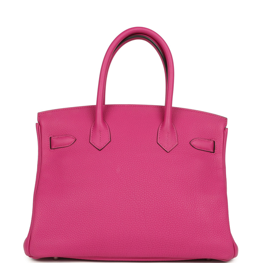 Birkin 30 Rose Poupre Togo Palladium Hardware Bag