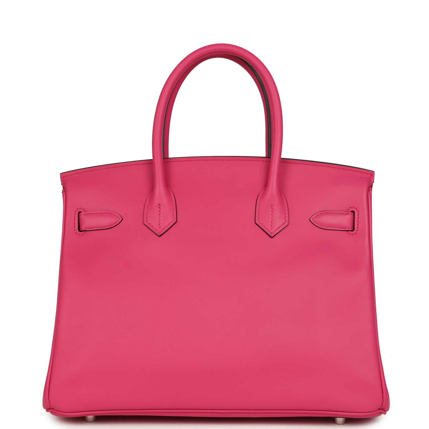 Birkin 30 Rose Shocking Swift Palladium Hardware Bag