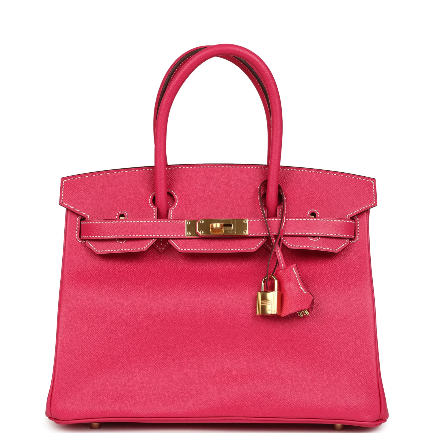 Birkin 30 Rose Tyrien Epsom Gold Hardware Bag