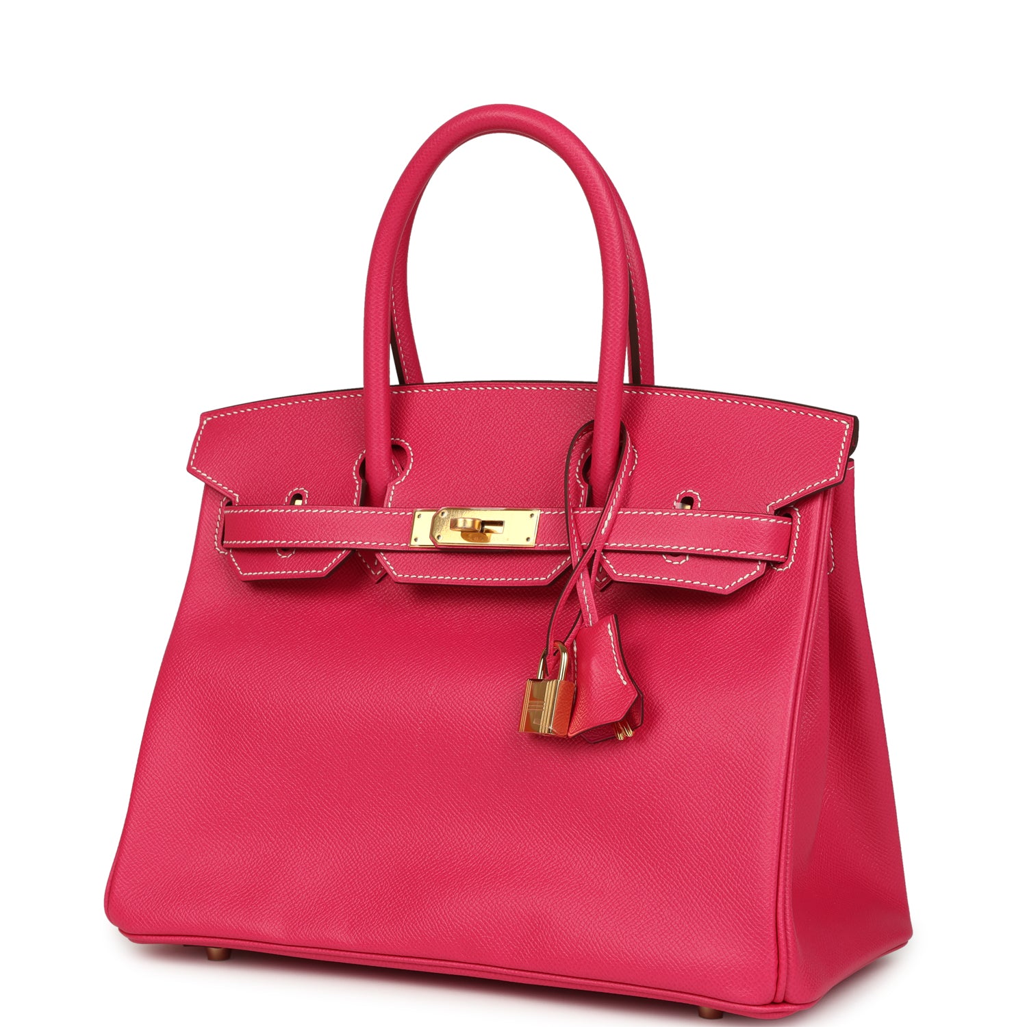 Birkin 30 Rose Tyrien Epsom Gold Hardware Bag