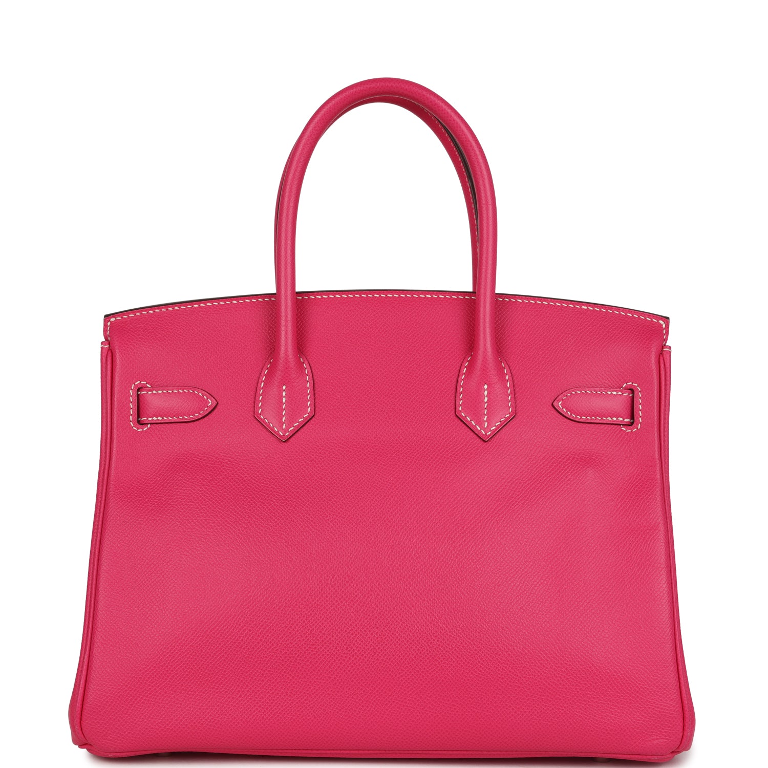 Birkin 30 Rose Tyrien Epsom Palladium Hardware Bag