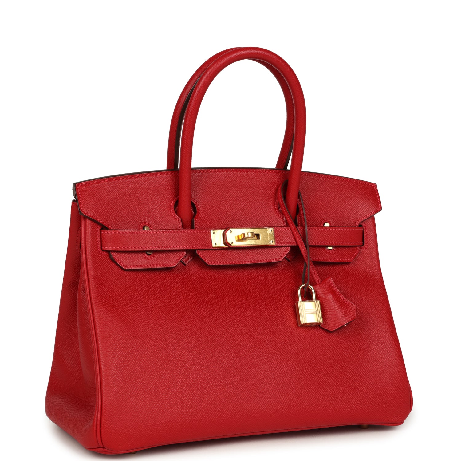 Birkin 30 Rouge Casaque Epsom Gold Hardware Bag