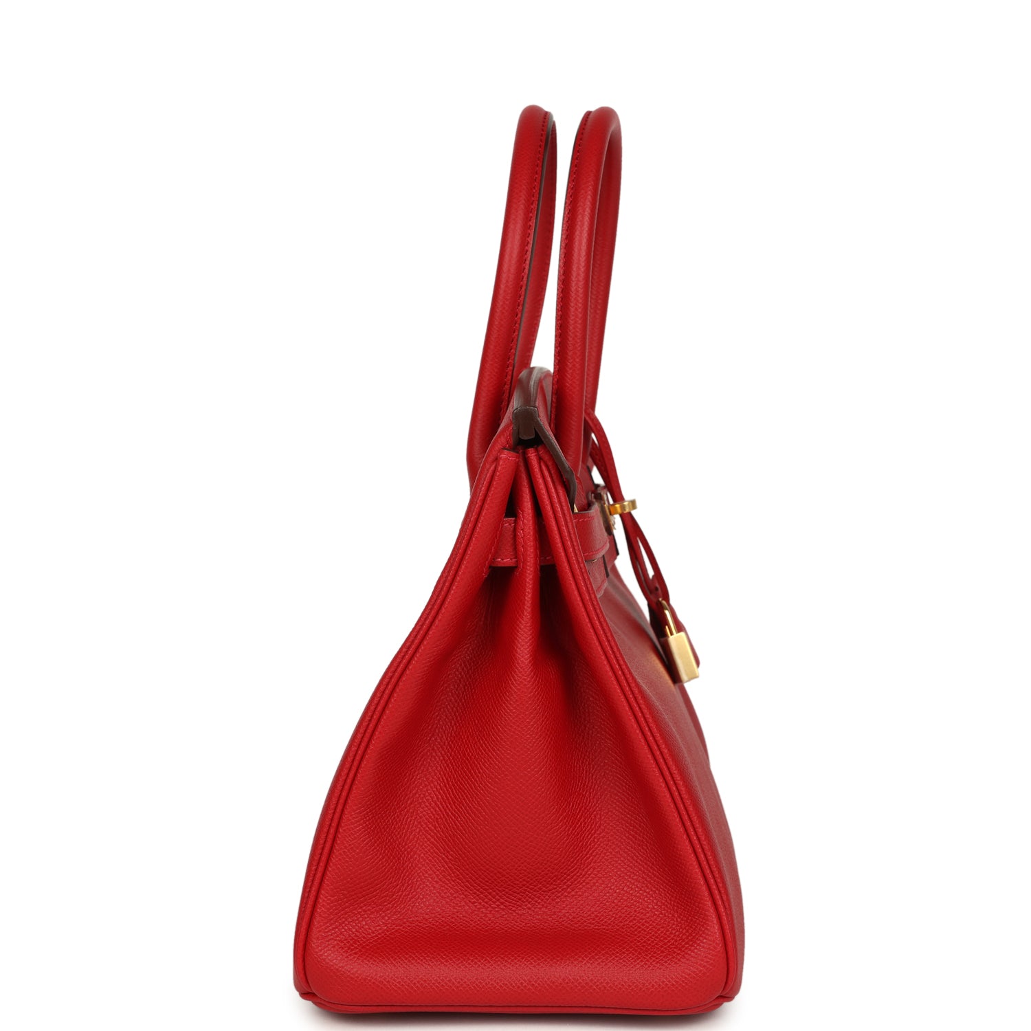 Birkin 30 Rouge Casaque Epsom Gold Hardware Bag
