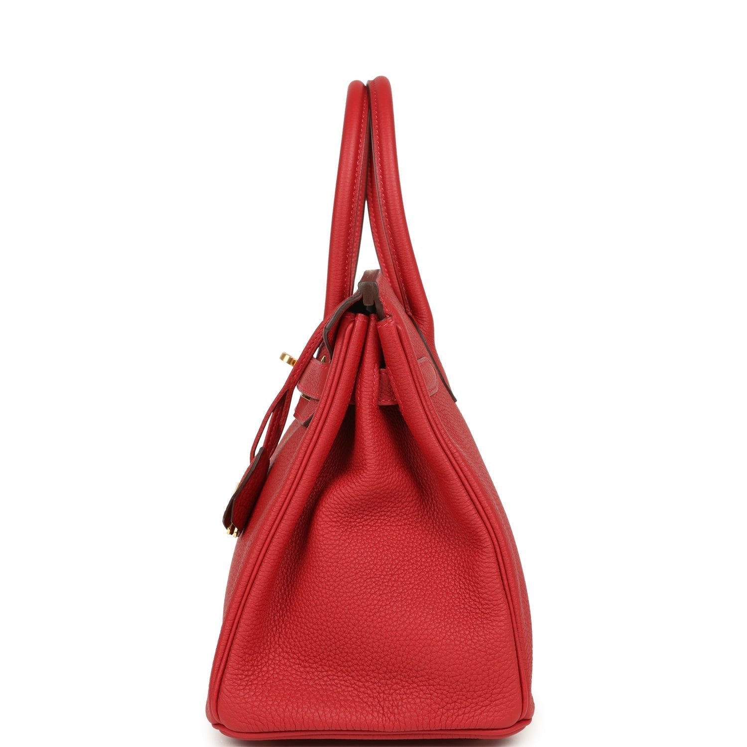 Birkin 30 Rouge Casaque Togo Gold Hardware Bag