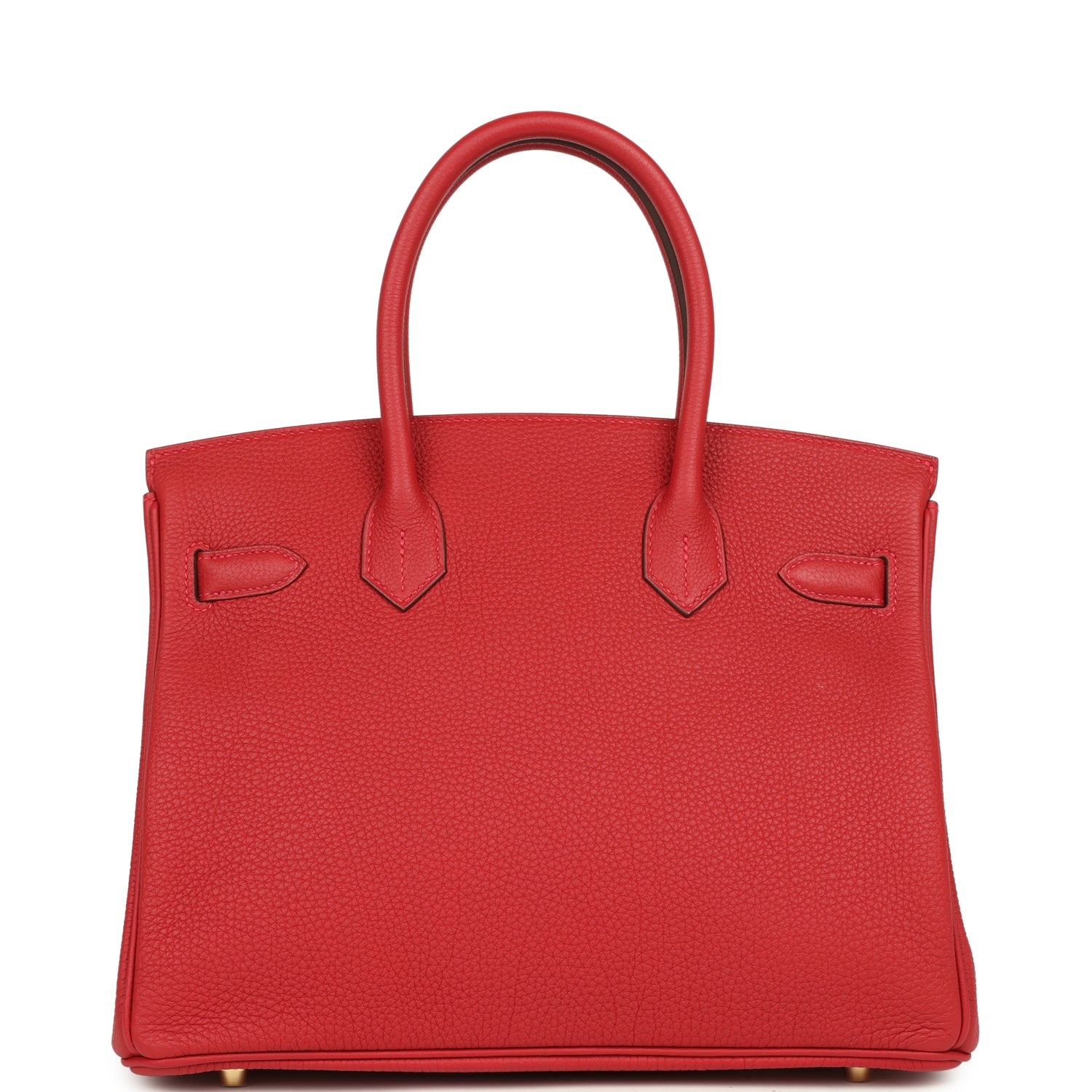 Birkin 30 Rouge Casaque Togo Gold Hardware Bag