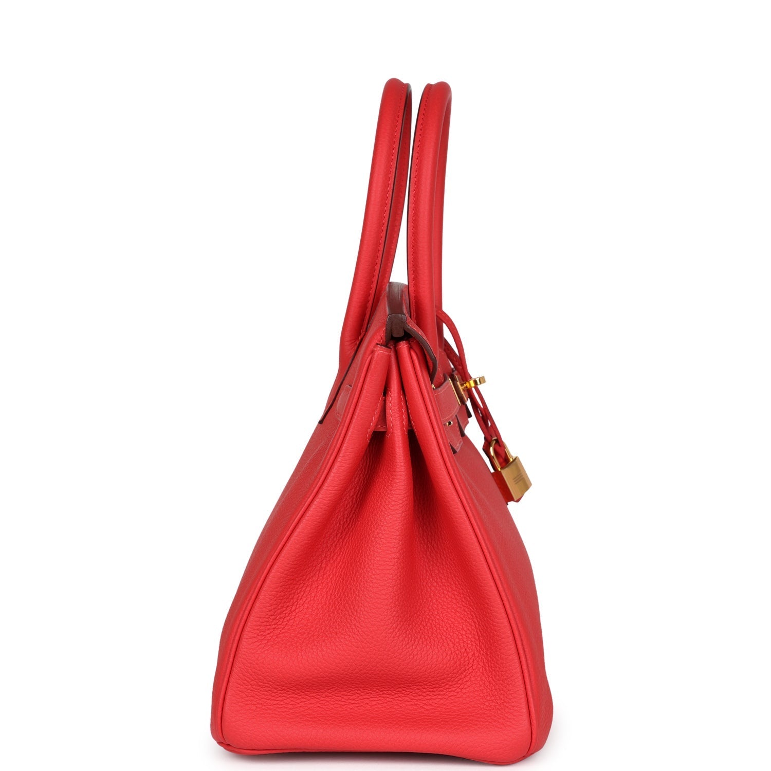 Birkin 30 Rouge Pivoine Togo Gold Hardware Bag
