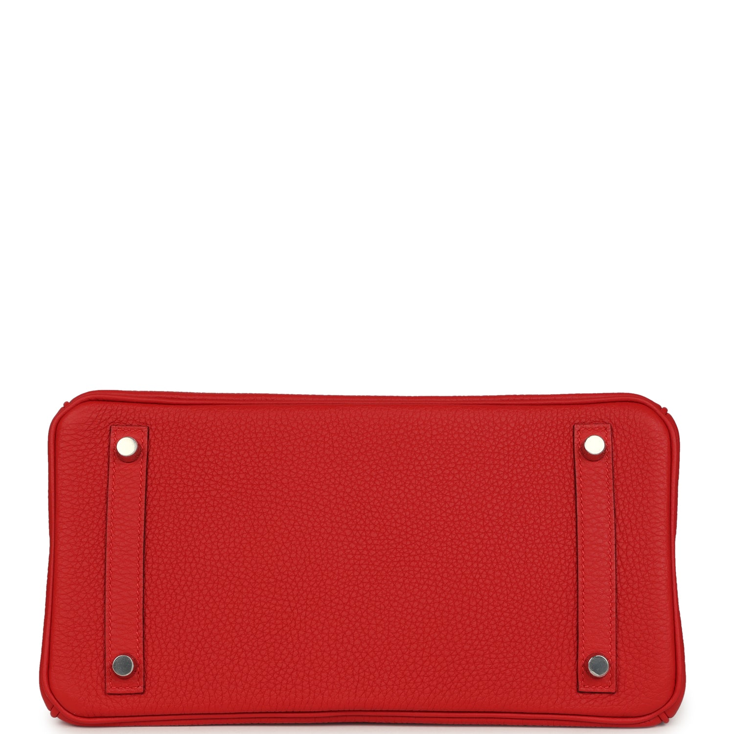 Birkin 30 Rouge Radieux Togo Palladium Hardware Bag