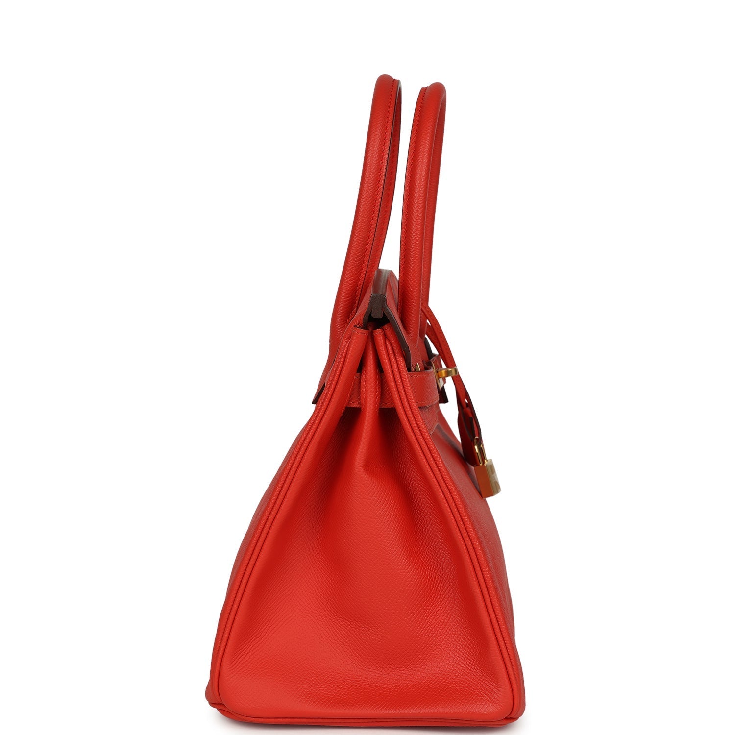 Birkin 30 Rouge Tomate Epsom Gold Hardware Bag