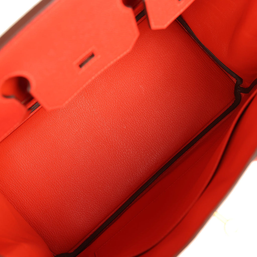 Birkin 30 Rouge Tomate Epsom Gold Hardware Bag