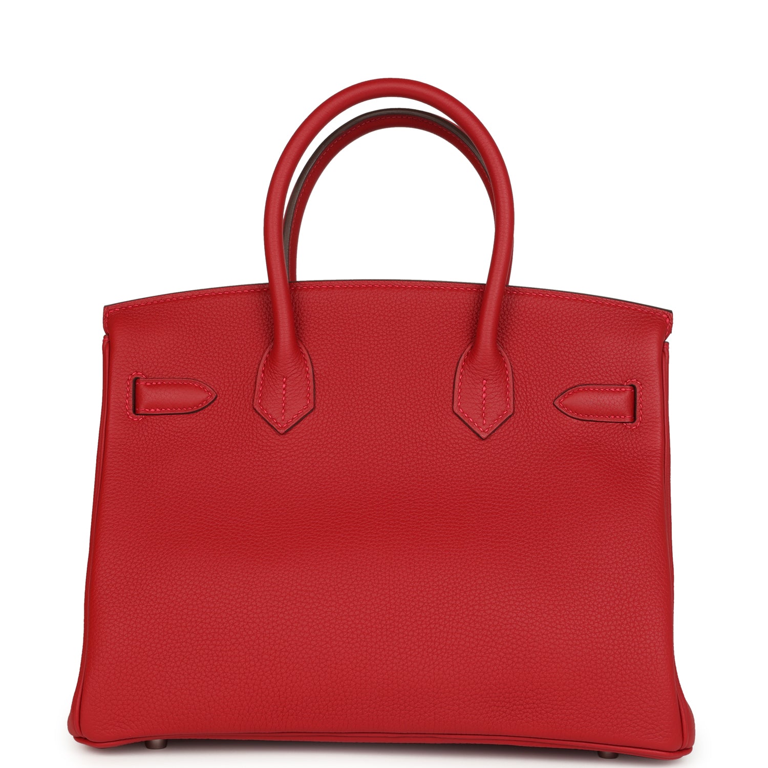 Birkin 30 Rouge Vif Togo Palladium Hardware Bag