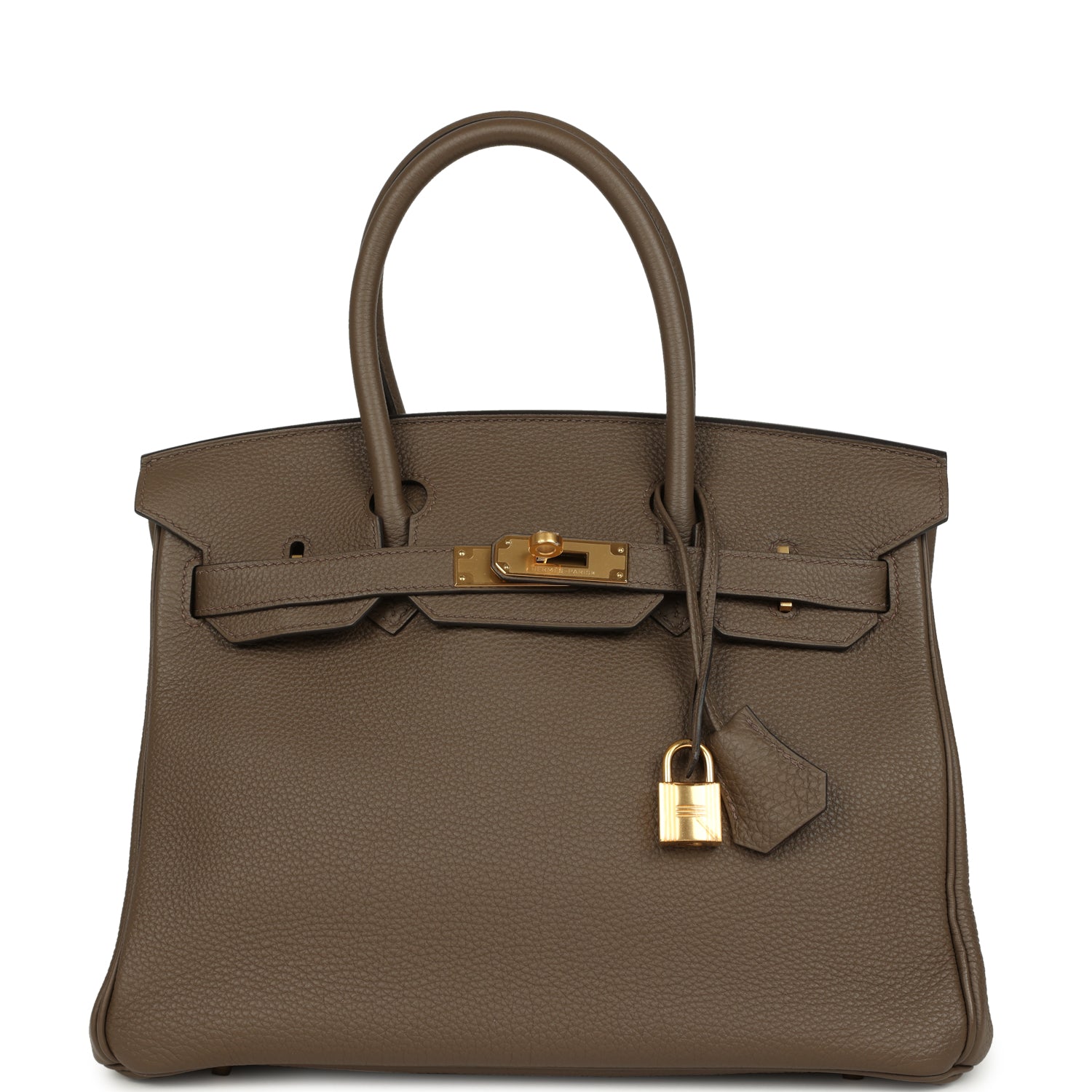 Birkin 30 Taupe Grey Togo Gold Hardware Bag
