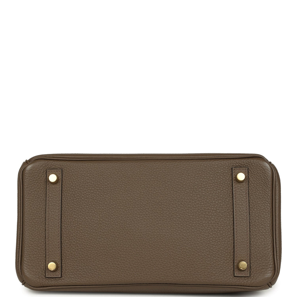 Birkin 30 Taupe Grey Togo Gold Hardware Bag