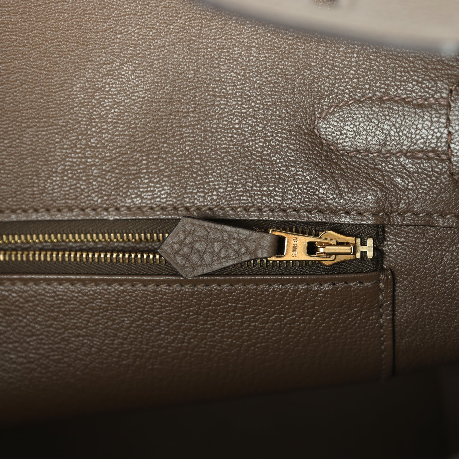 Birkin 30 Taupe Grey Togo Gold Hardware Bag