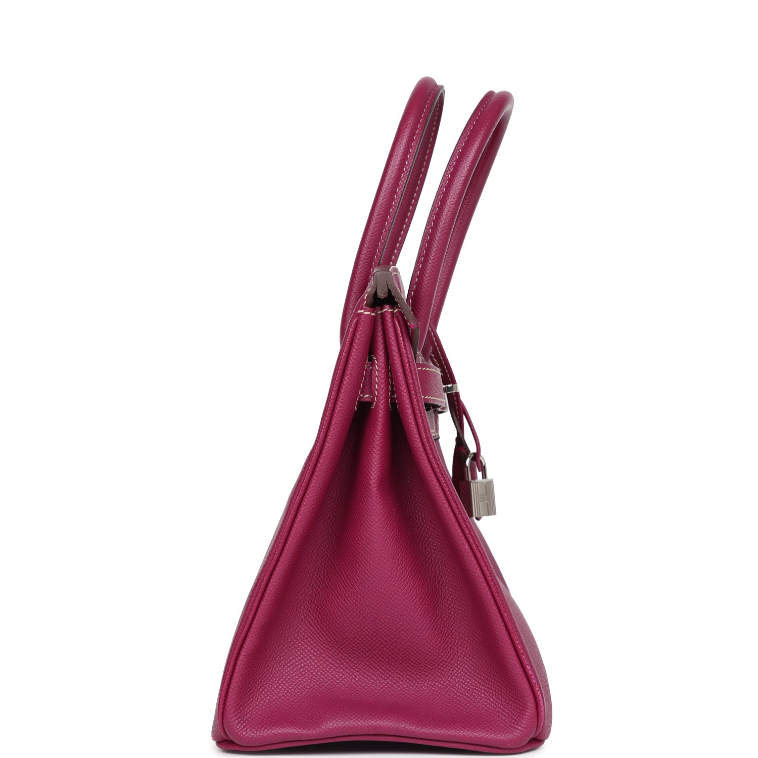 Birkin 30 Tosca Candy Epsom Palladium Hardware Bag