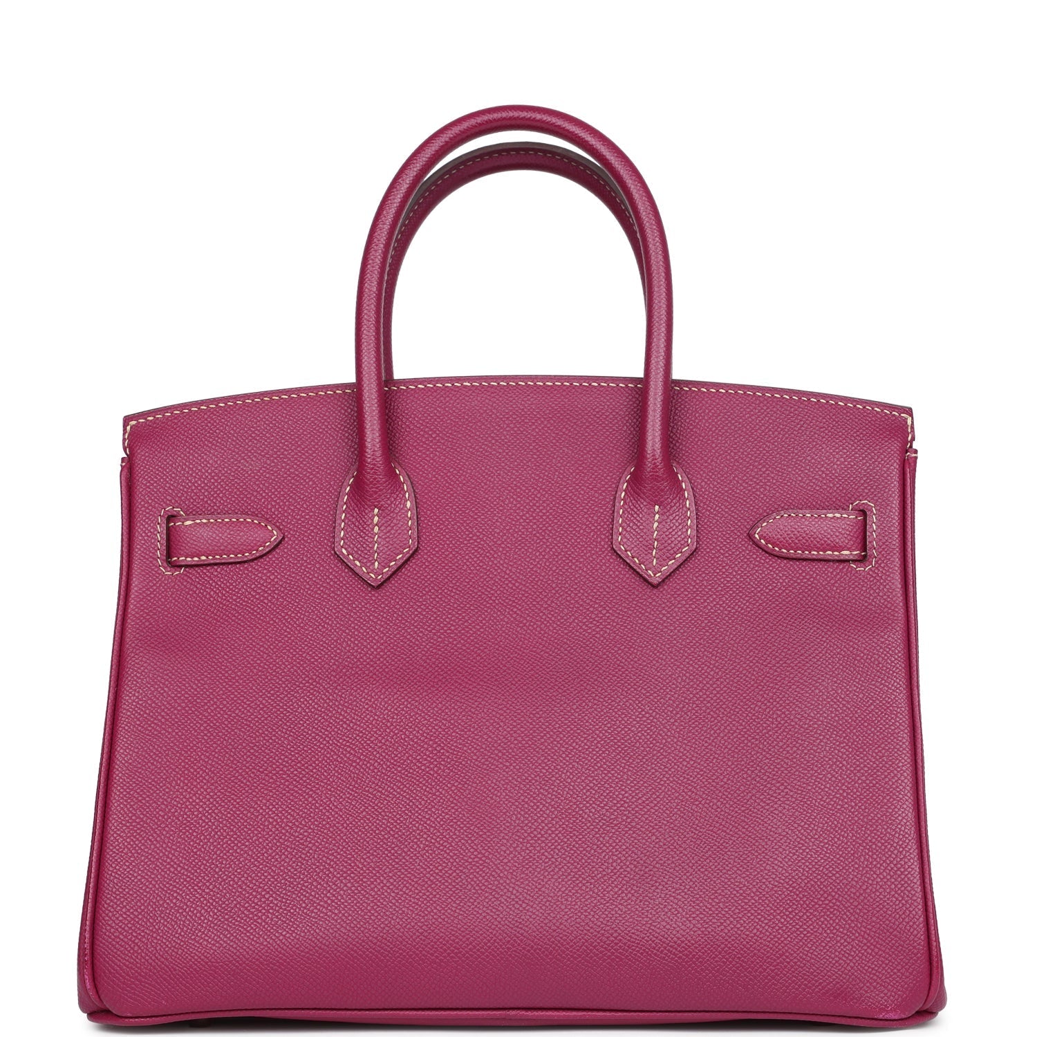 Birkin 30 Tosca Candy Epsom Palladium Hardware Bag