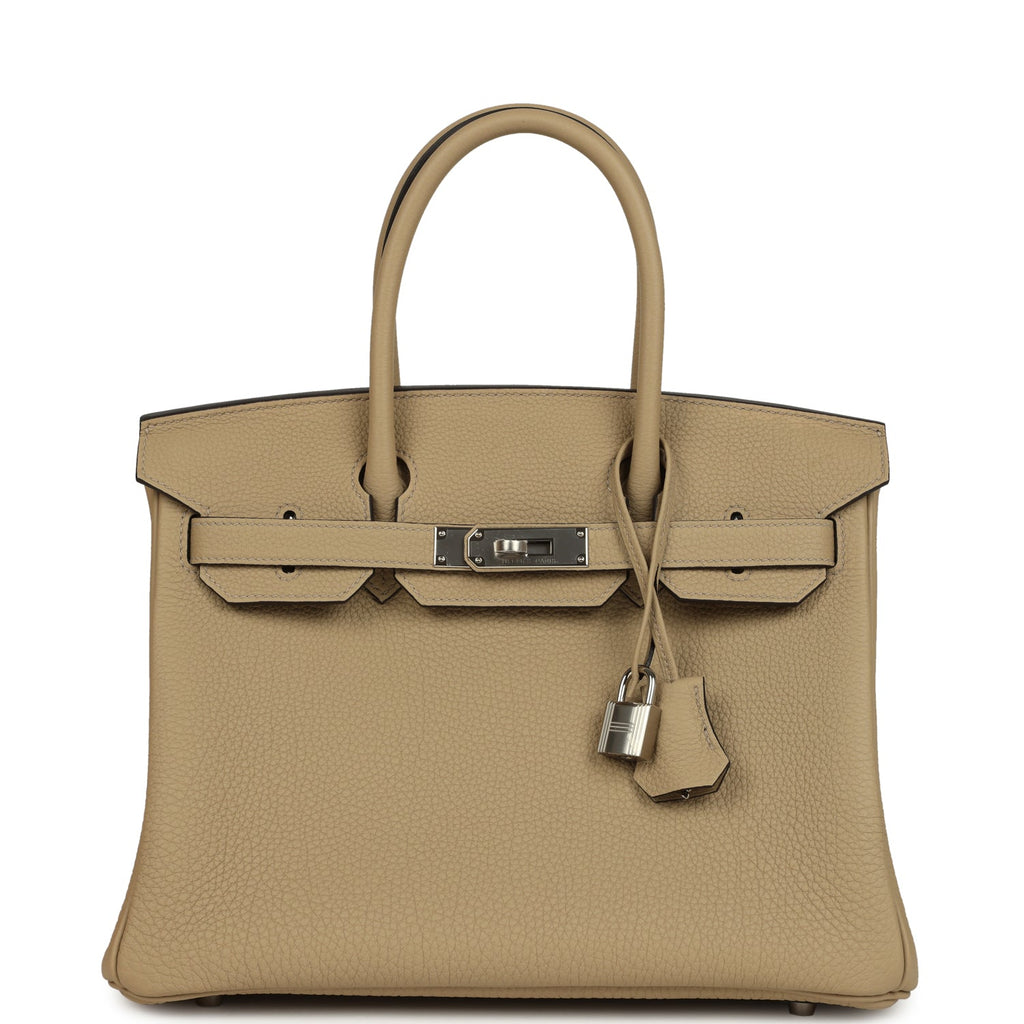 Birkin 30 Trench Togo Palladium Hardware Bag