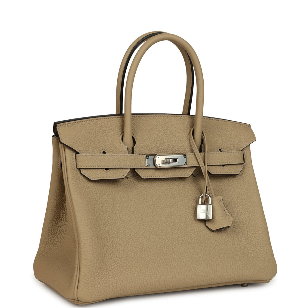 Birkin 30 Trench Togo Palladium Hardware Bag