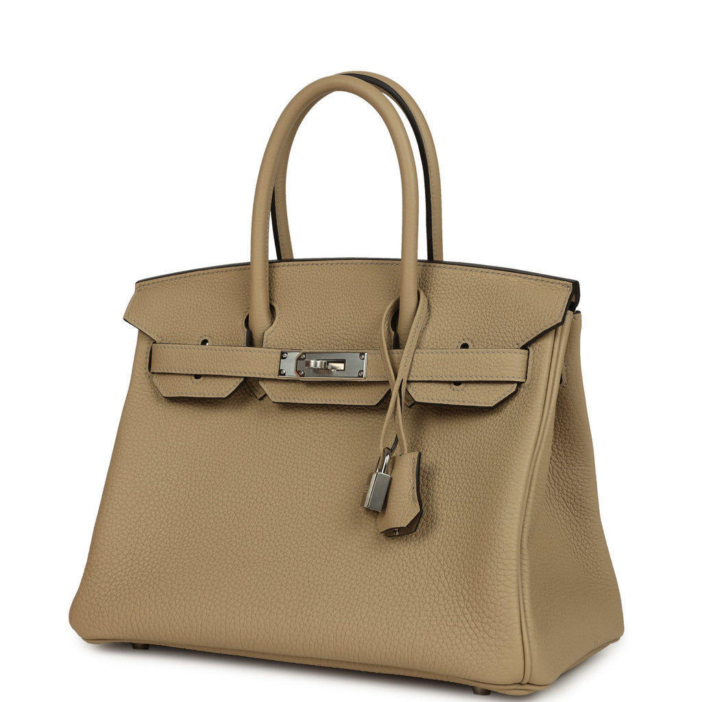 Birkin 30 Trench Togo Palladium Hardware Bag