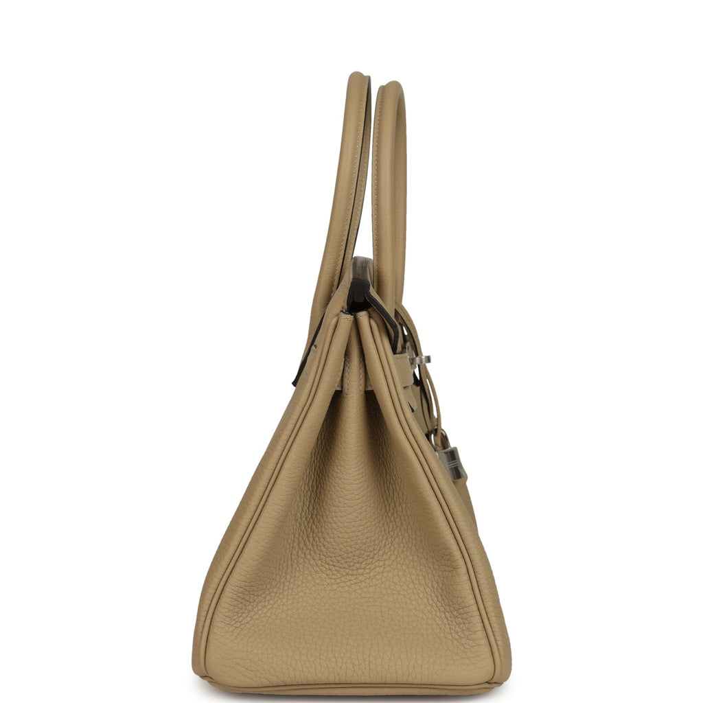Birkin 30 Trench Togo Palladium Hardware Bag