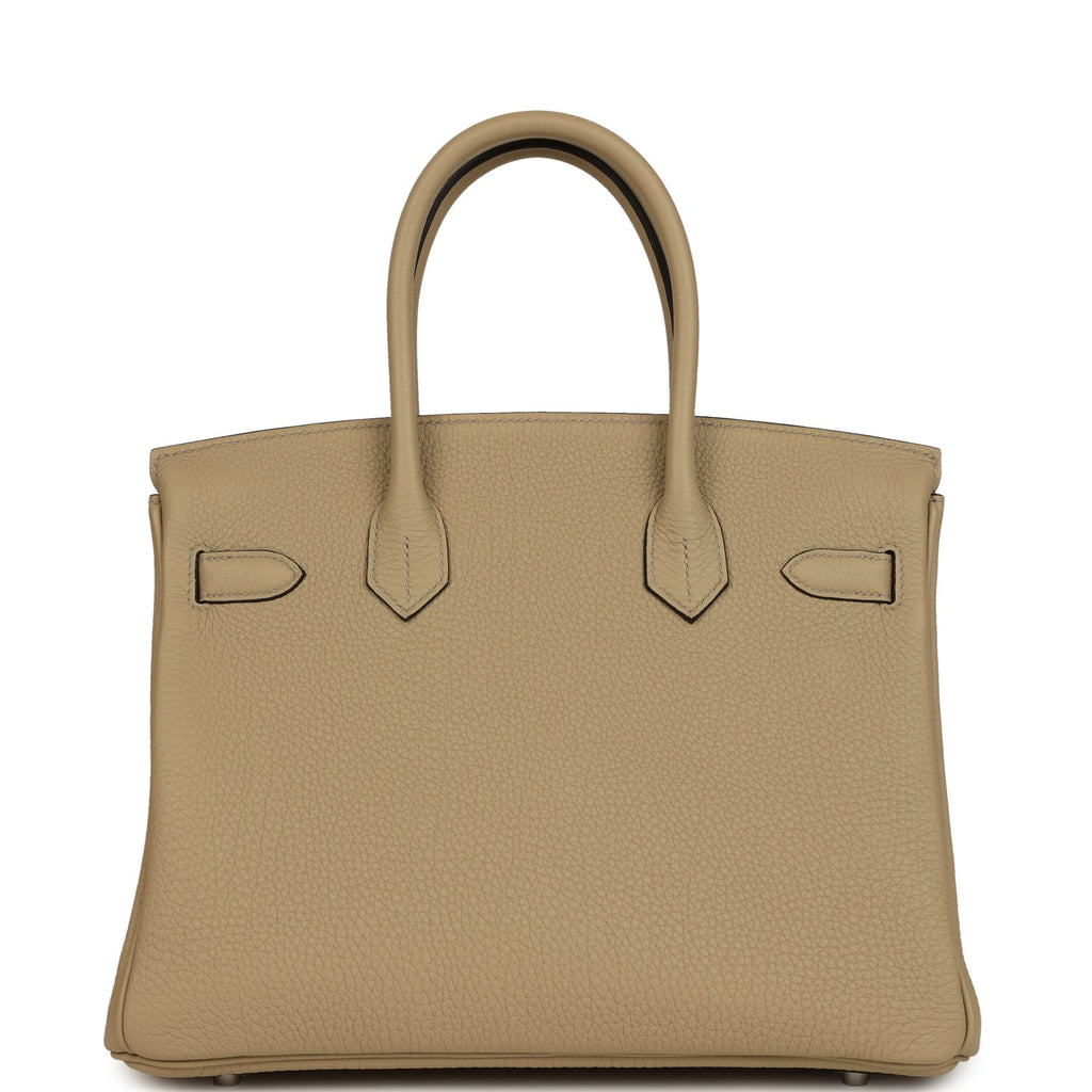 Birkin 30 Trench Togo Palladium Hardware Bag