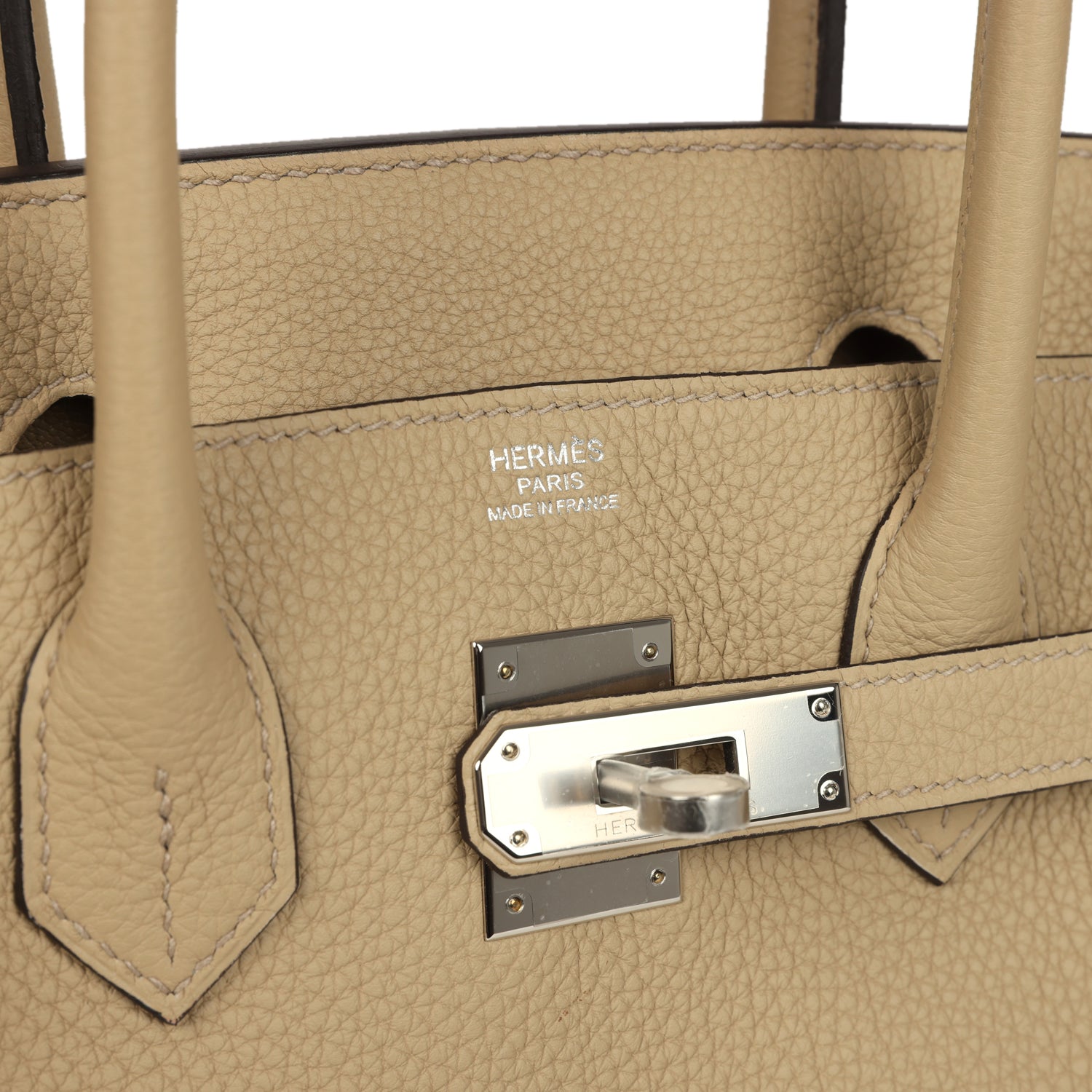 Birkin 30 Trench Togo Palladium Hardware Bag