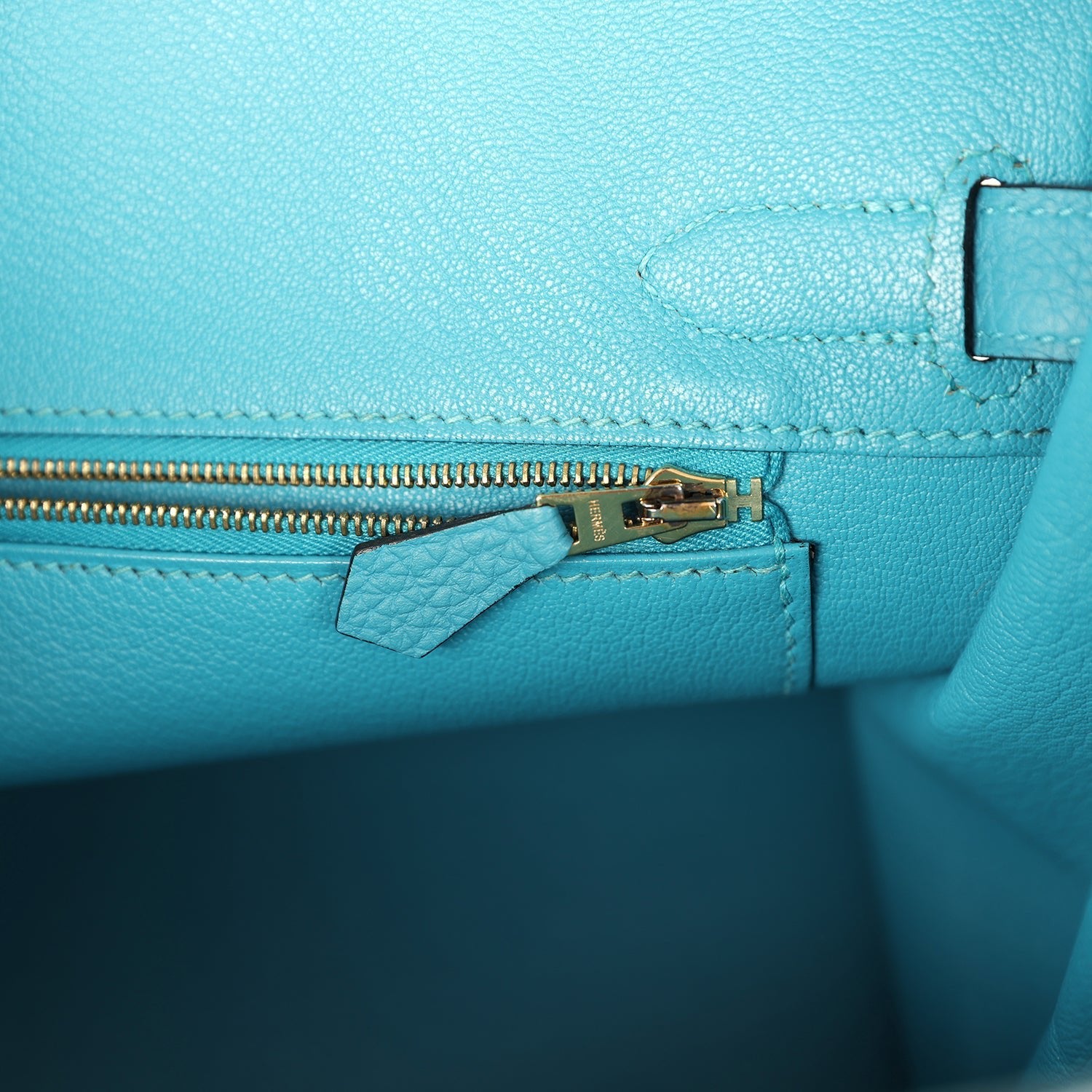 Birkin 30 Turquoise Togo Gold Hardware Bag