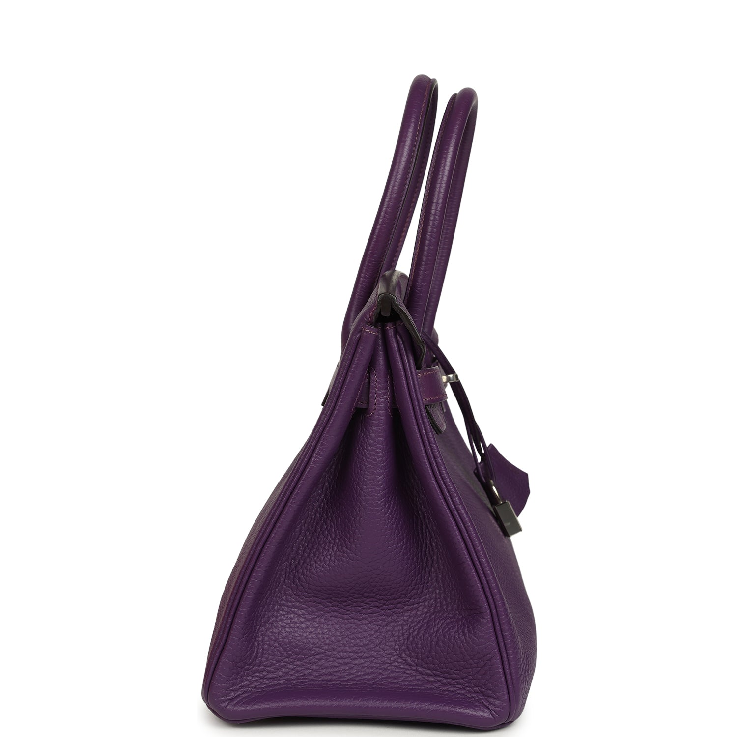 Birkin 30 Ultraviolet Clemence Palladium Hardware Bag