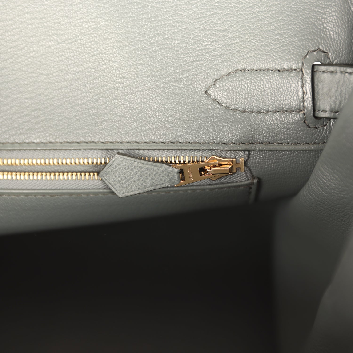 Birkin 30 Vert Amande Epsom Gold Hardware Bag