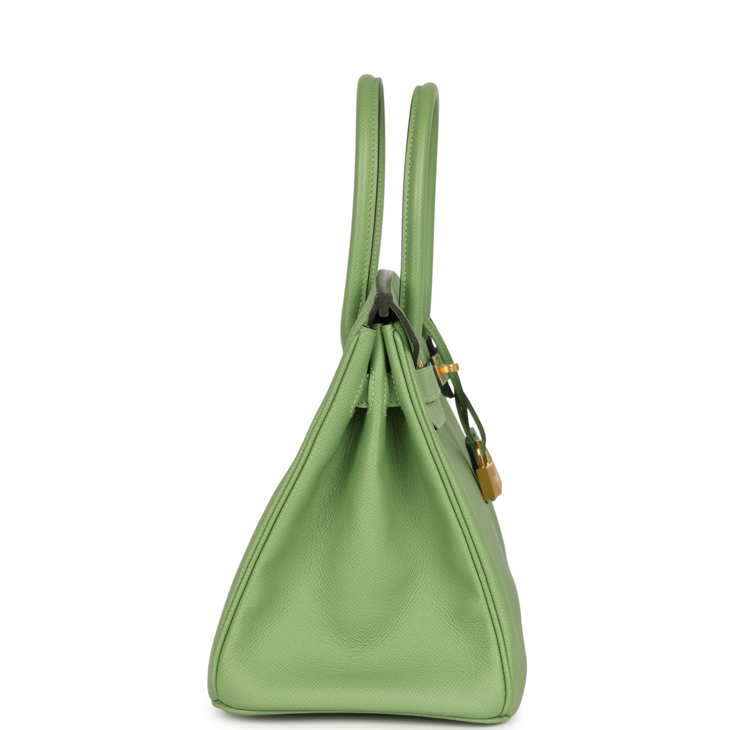 Birkin 30 Vert Criquet Epsom Gold Hardware Bag