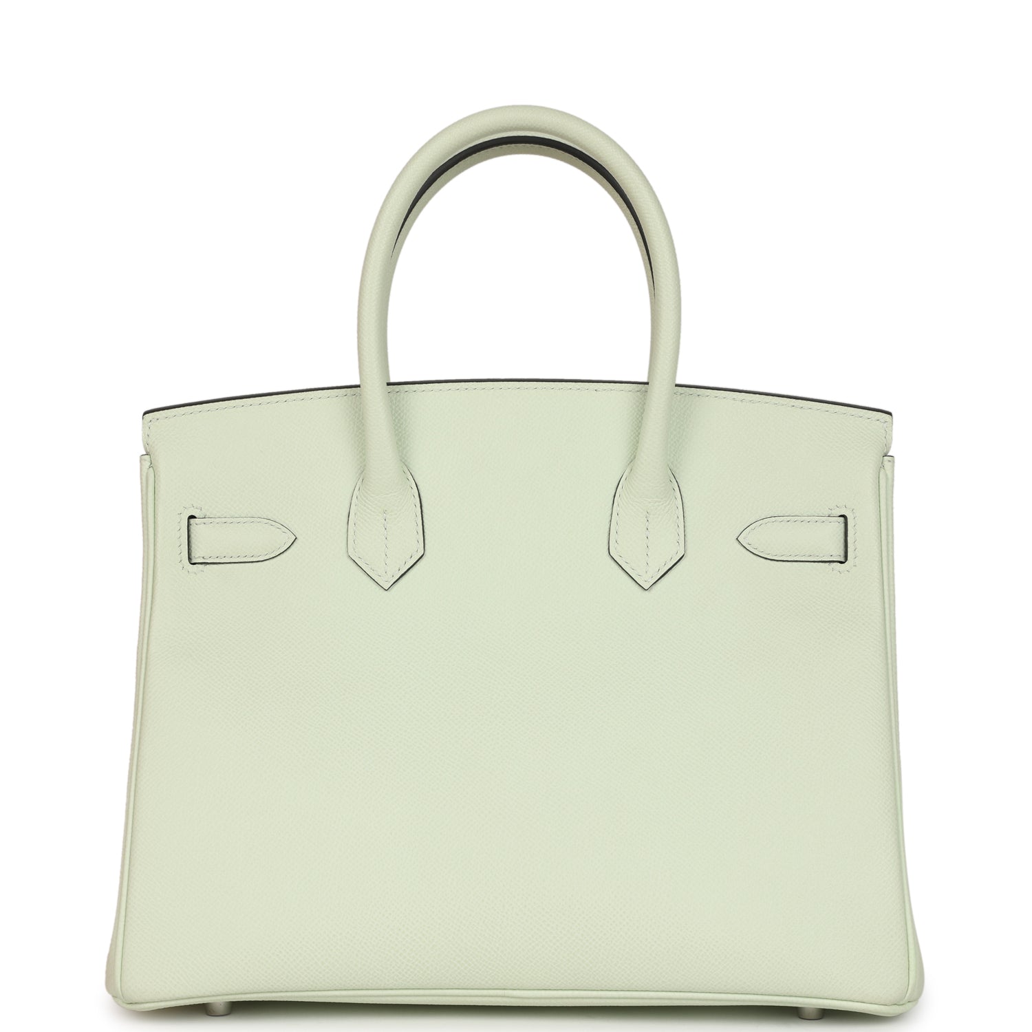 Birkin 30 Vert Fizz Epsom Palladium Hardware Bag