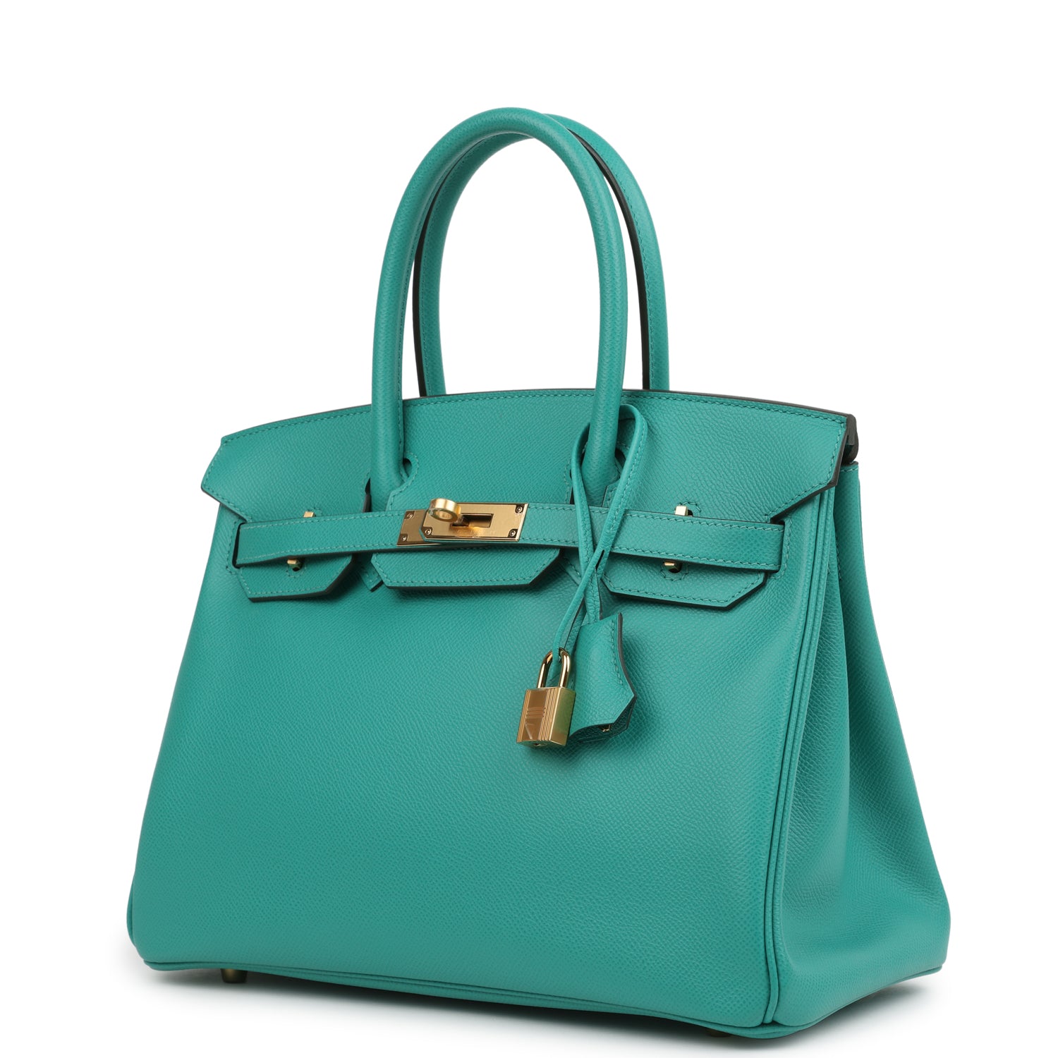 Birkin 30 Vert Verone Epsom Gold Hardware Bag