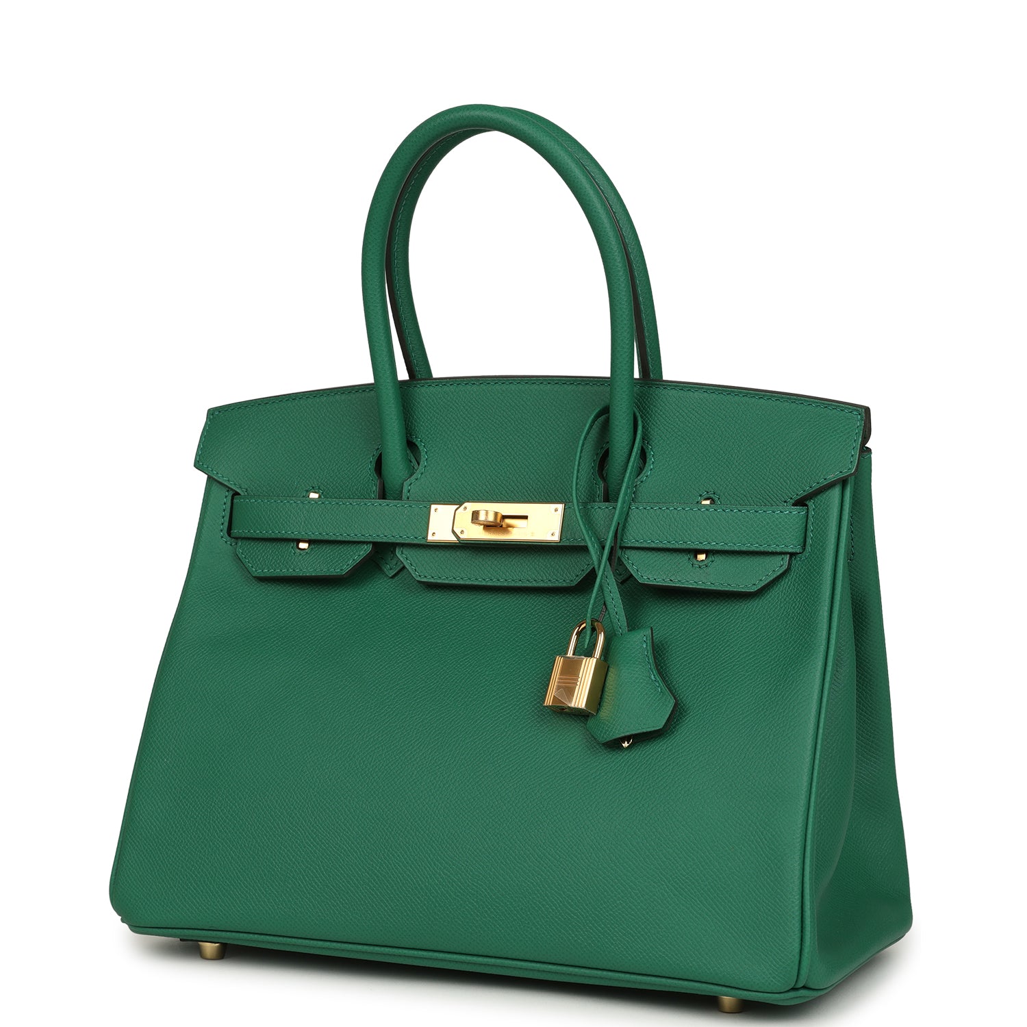 Birkin 30 Vert Vertigo Epsom Gold Hardware Bag
