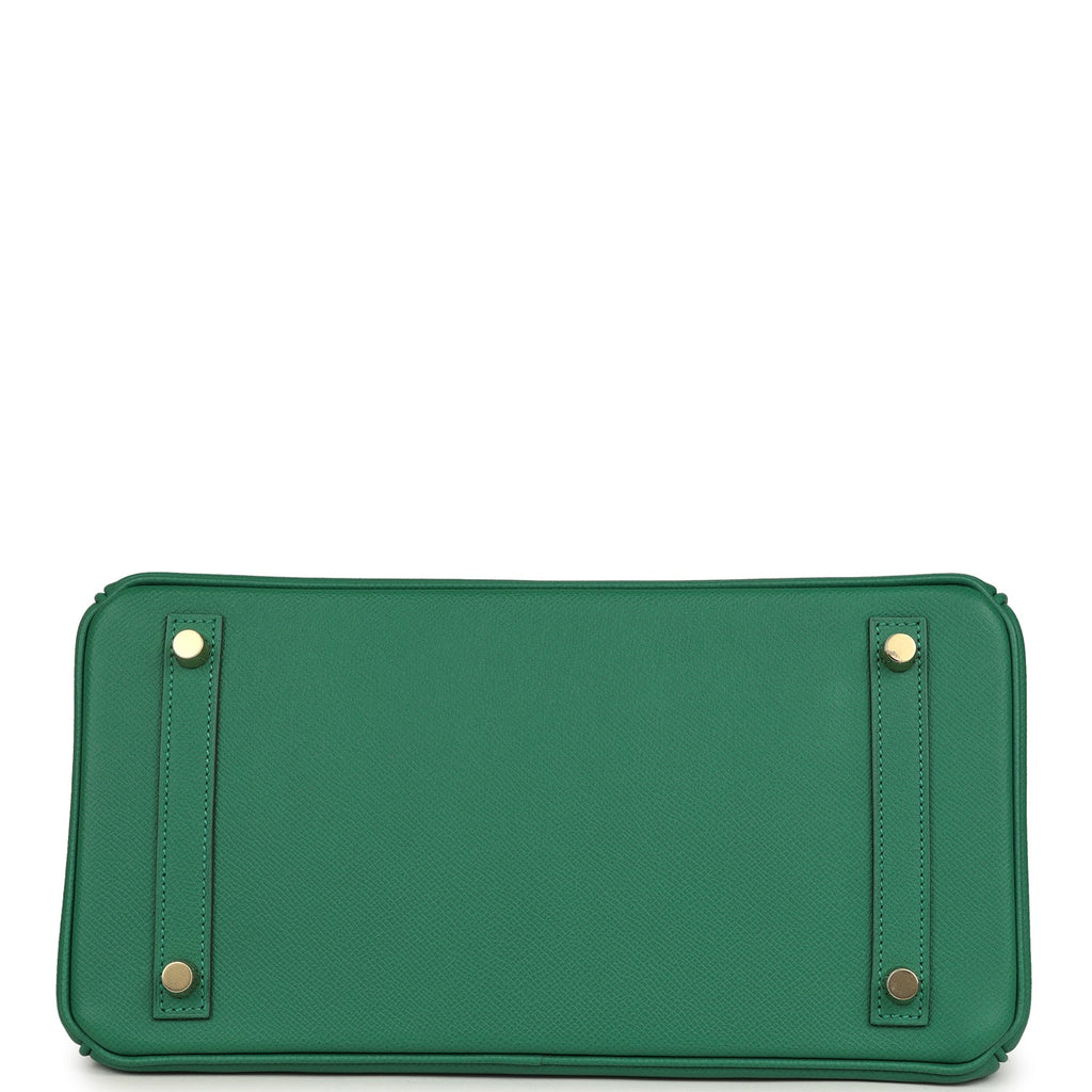 Birkin 30 Vert Vertigo Epsom Gold Hardware Bag