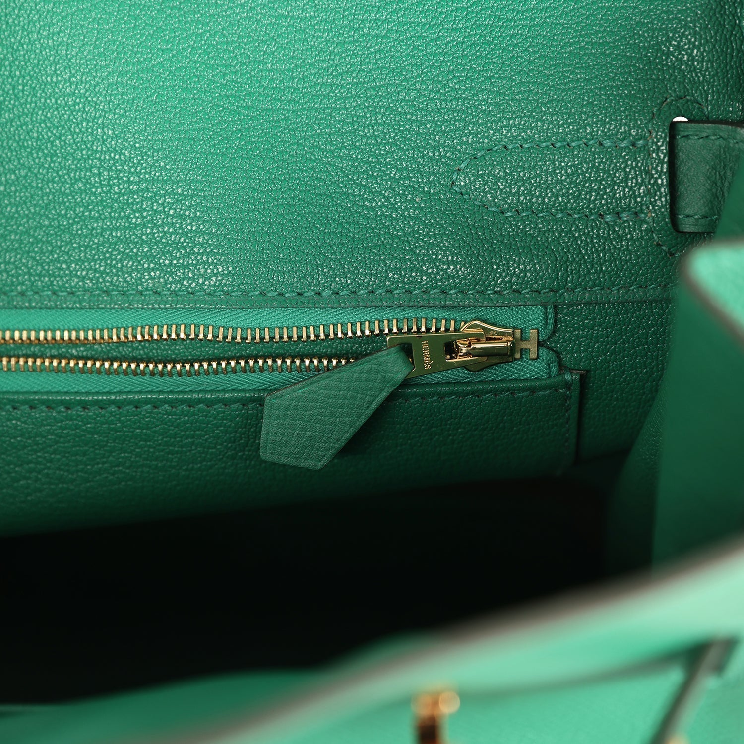 Birkin 30 Vert Vertigo Epsom Gold Hardware Bag