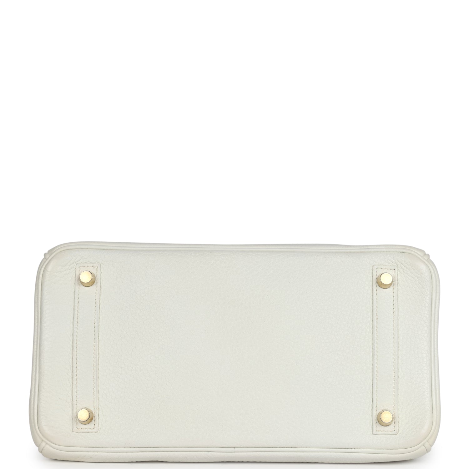 Birkin 30 White Clemence Gold Hardware Bag