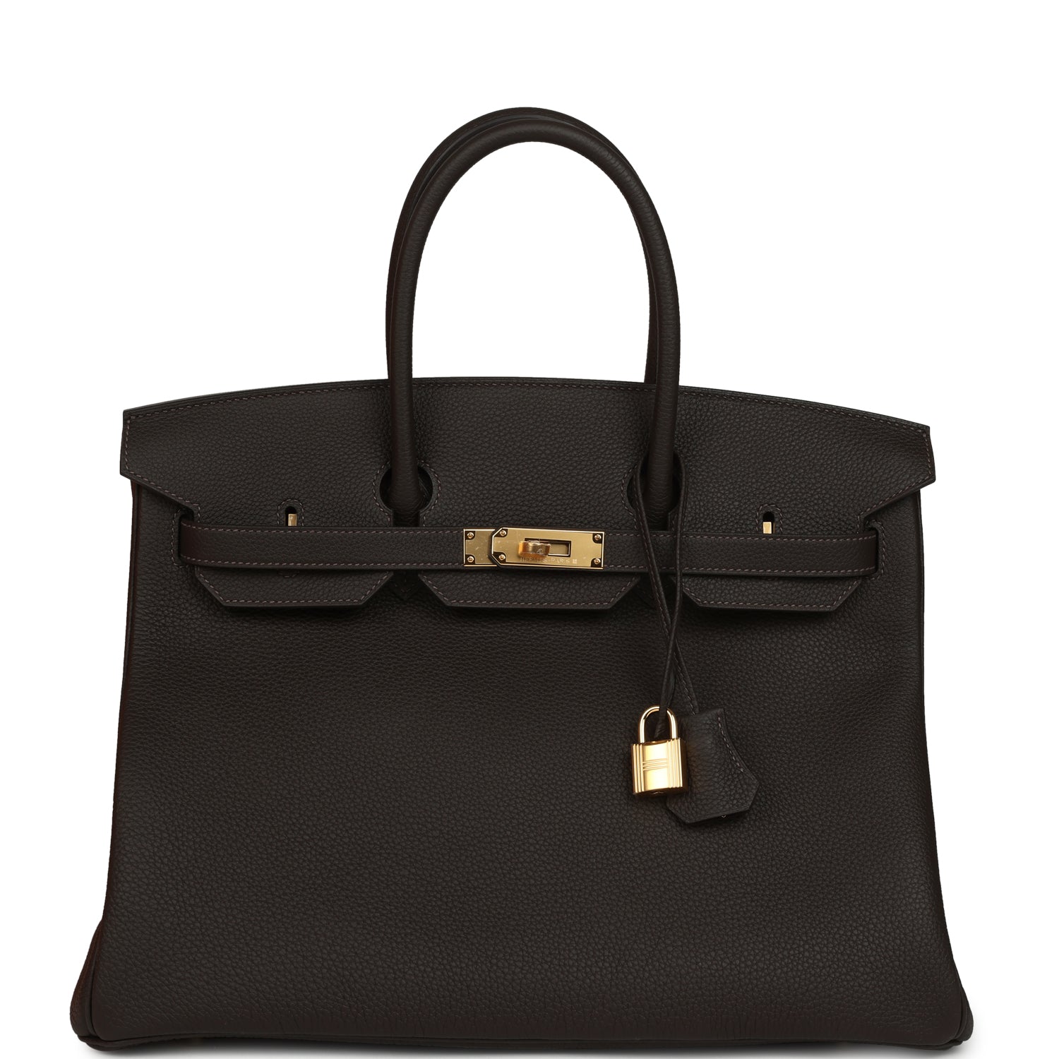 Birkin 35 Bai-Brun Togo Gold Hardware