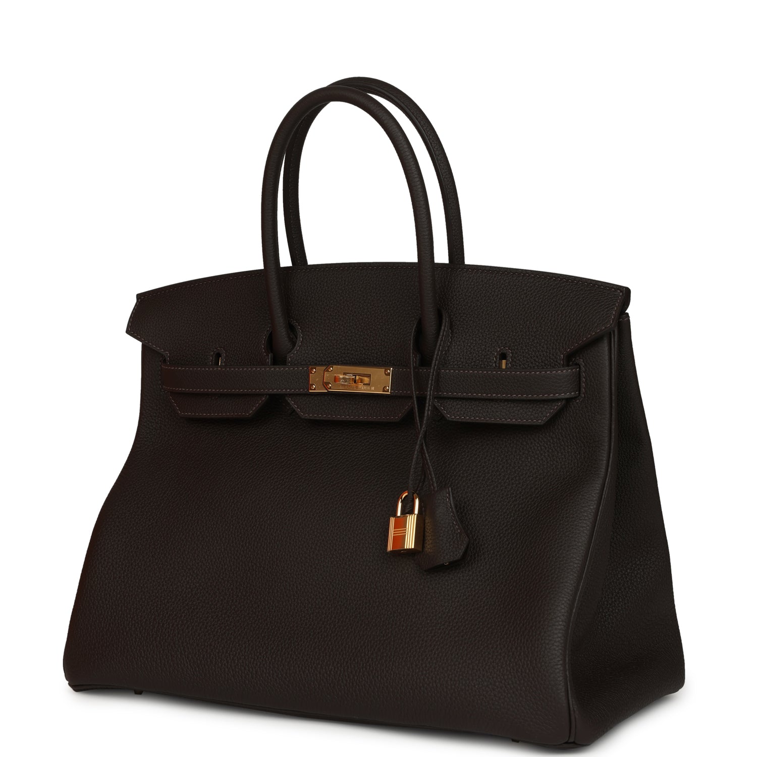 Birkin 35 Bai-Brun Togo Gold Hardware