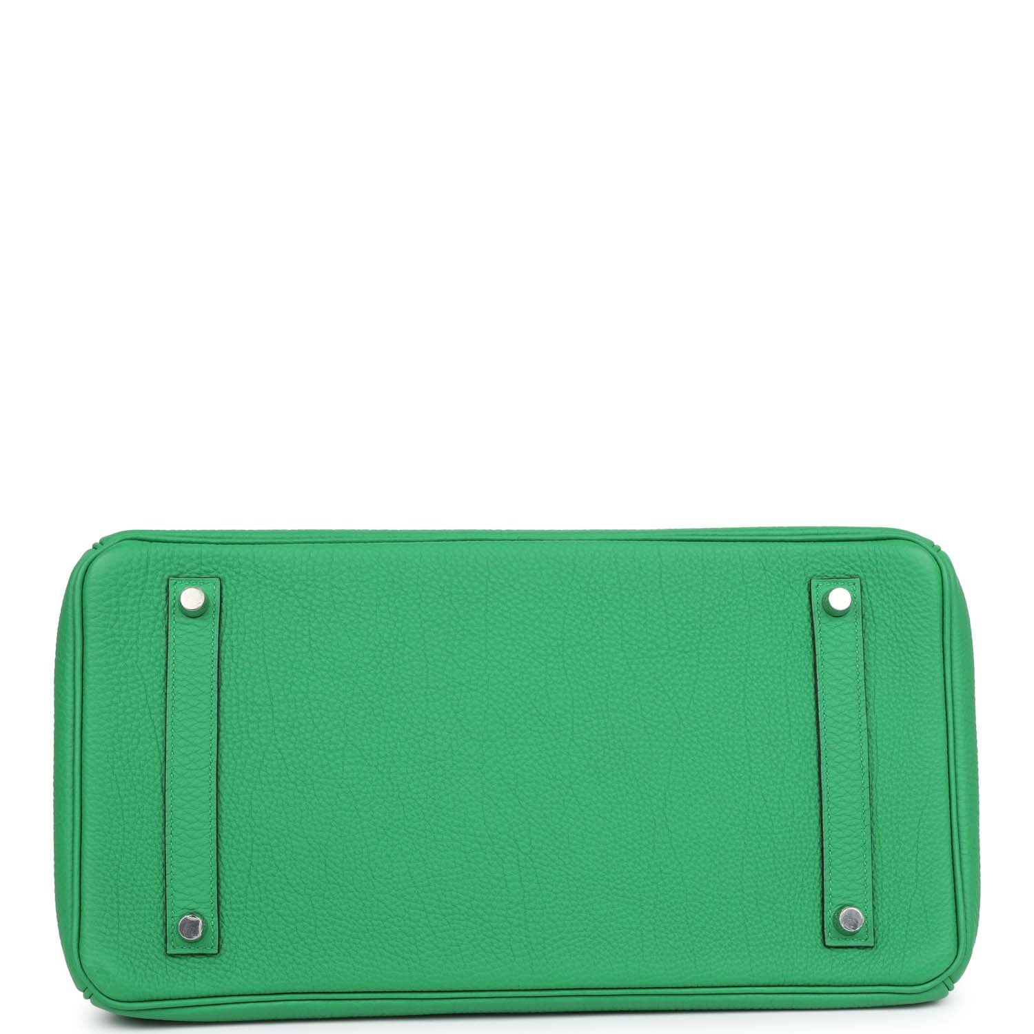 Birkin 35 Bambou Togo Palladium Hardware