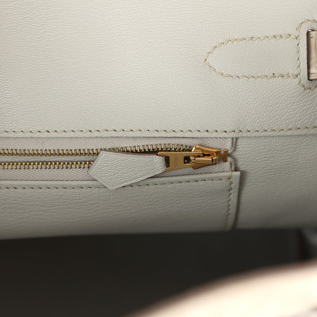 Birkin 35 Beton Matte Alligator Gold Hardware