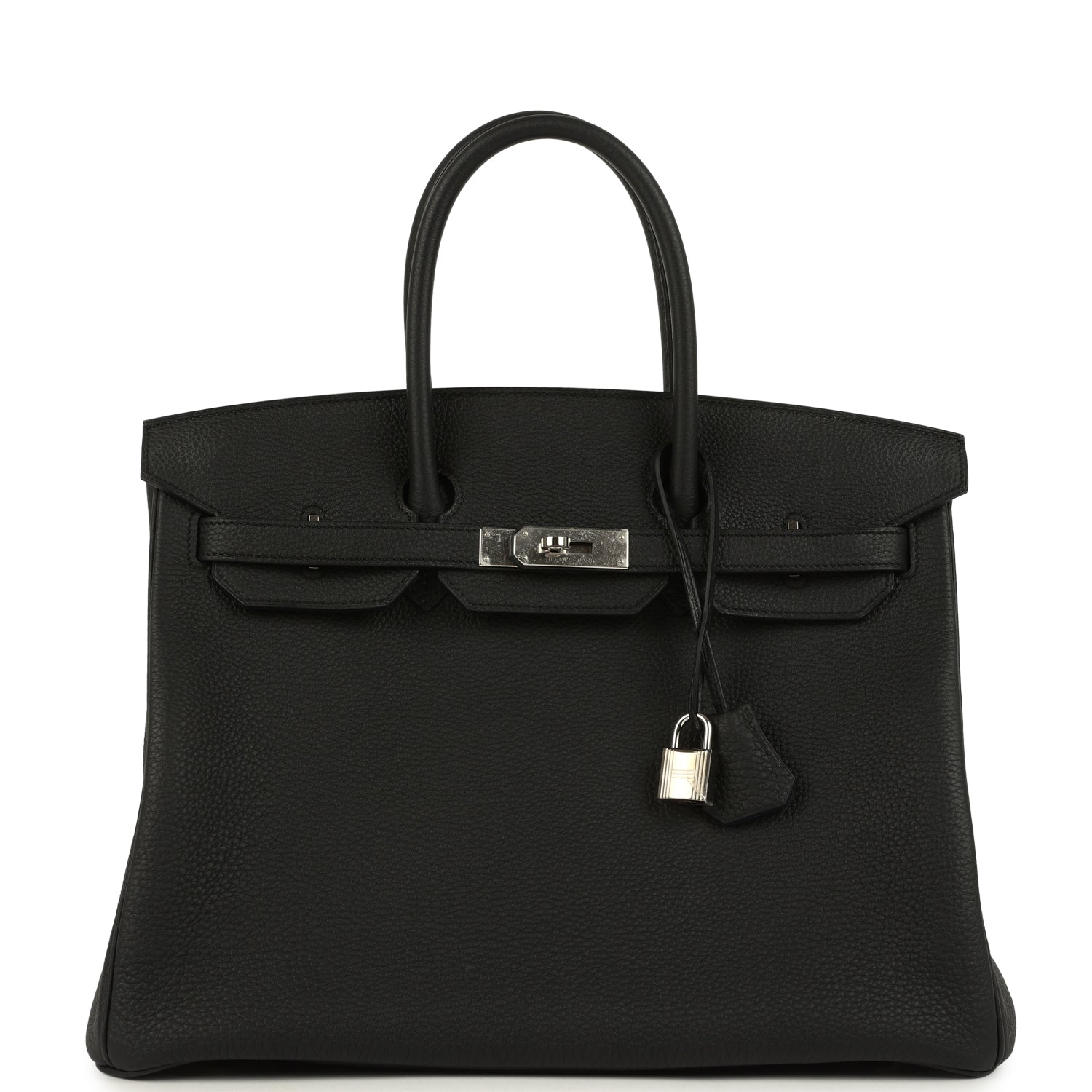 Birkin 35 Black Verso Togo Palladium Hardware