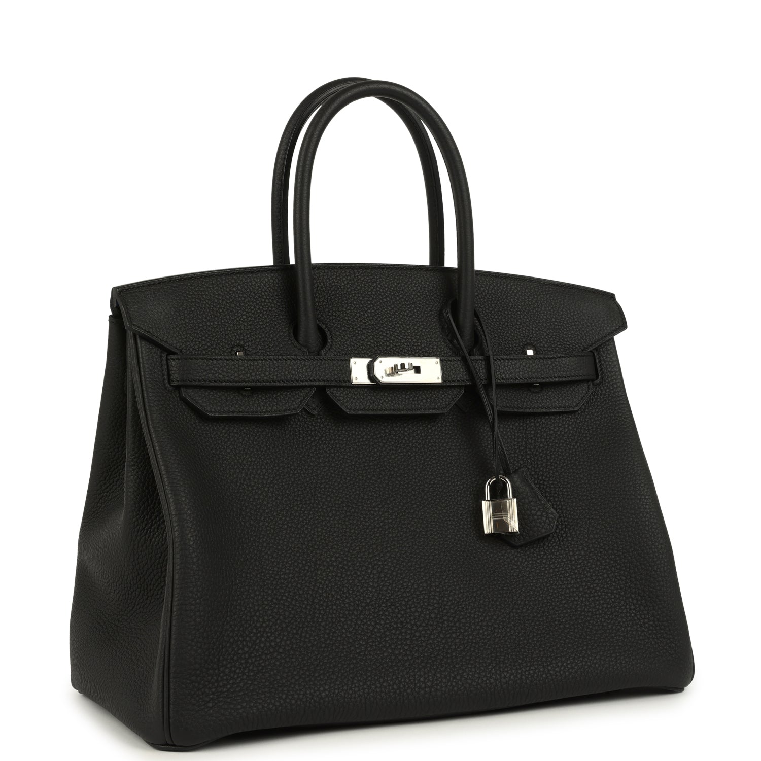 Birkin 35 Black Verso Togo Palladium Hardware