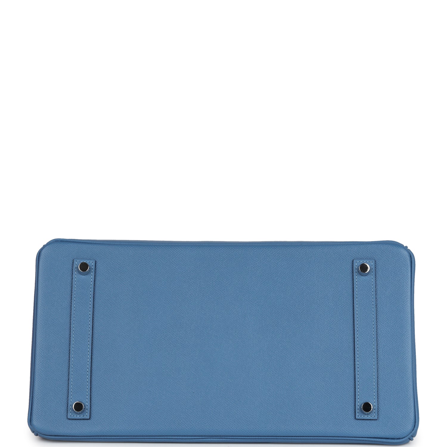 Birkin 35 Bleu Azur Epsom Palladium Hardware